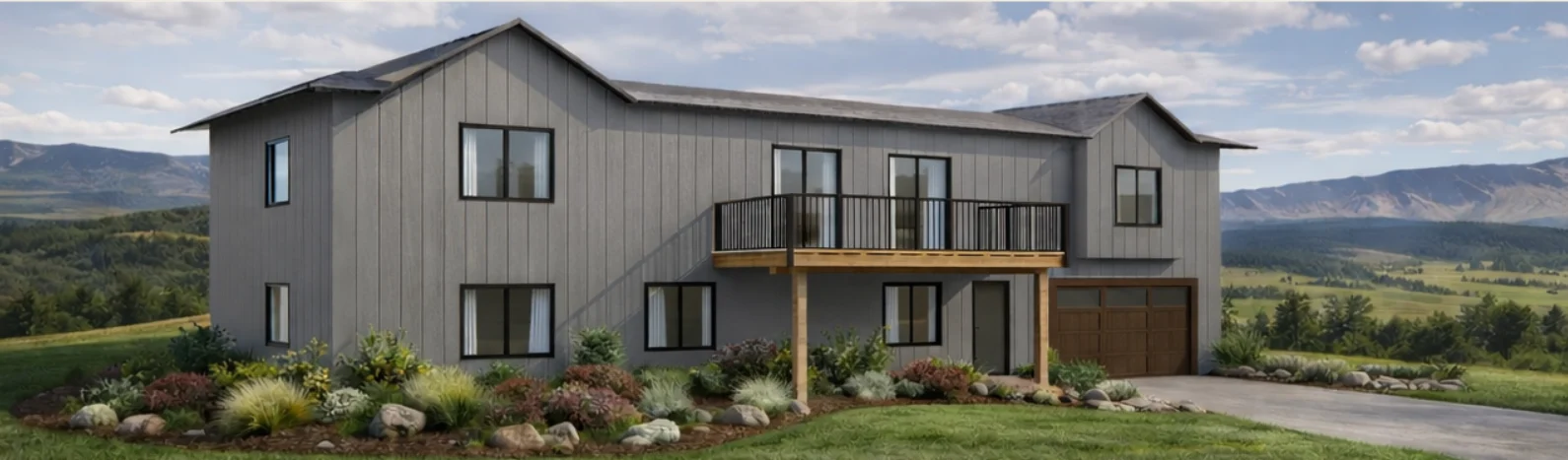 The Spruce — architectural rendering of a West Fork Village plan